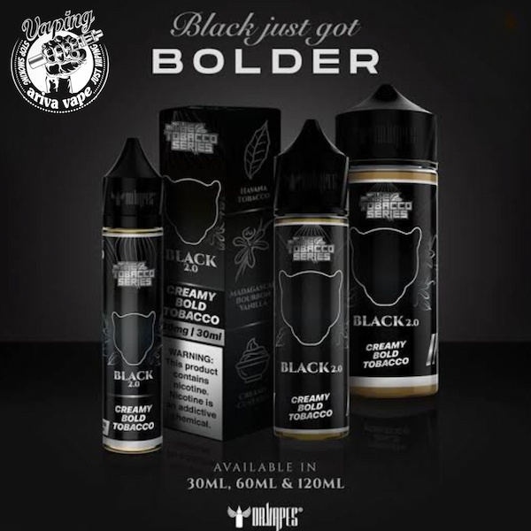  سالت جدید دکتر ویپز، طعم های جدید دکتر ویپز، خرید سالت دکتر ویپز تنباکو خامه (بلک2.0) ، سالتDRVAPES، سالت، دکترویپز جدی 