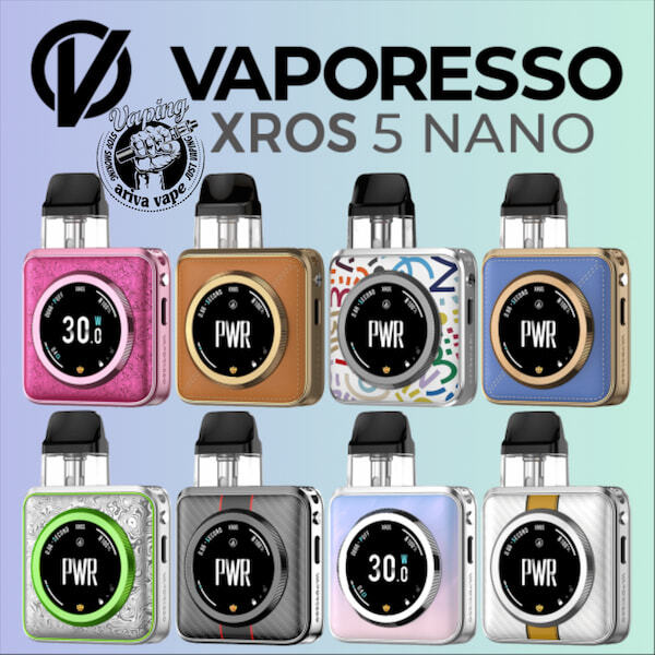 ویپرسو ایکسراس 5 نانو Vaporesso XROS 5 Nano Orange Leatherette نارنجی Vaporesso XROS Five Nano