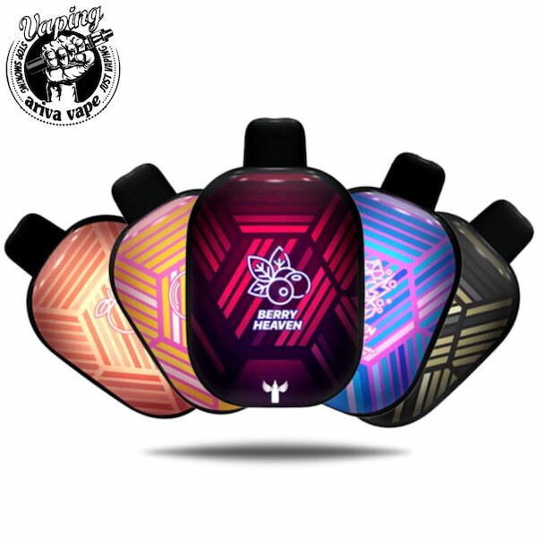  DRVAPES 5500 Puffs Black Creamy Tobacco پاد یکبار مصرف دکتر ویپز 5500 پاف طعم تنباکو خامه مدل، دکتر ویپز تنباکو خامه 