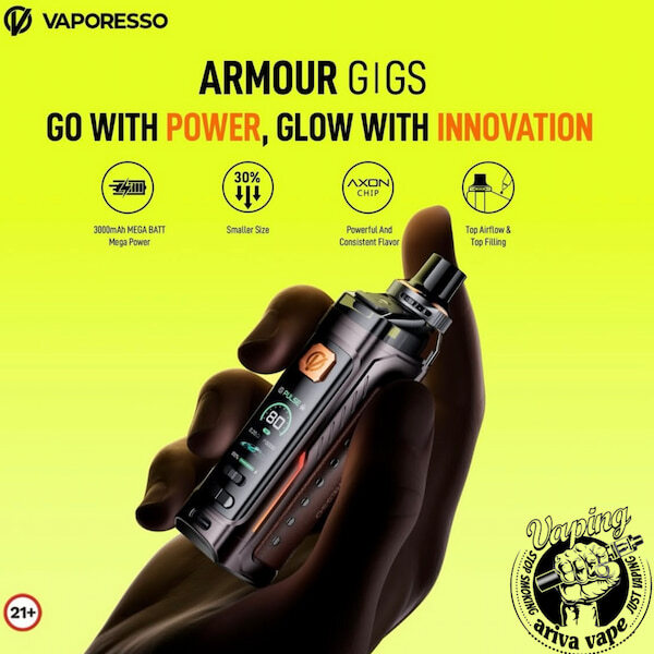  ویپرسو ARMOUR G، آرمور جی Armor G، پادماد آرمور جی، Vaporesso ARMOR G، آرمور، آرمور جی ویپرسو، آریوا 