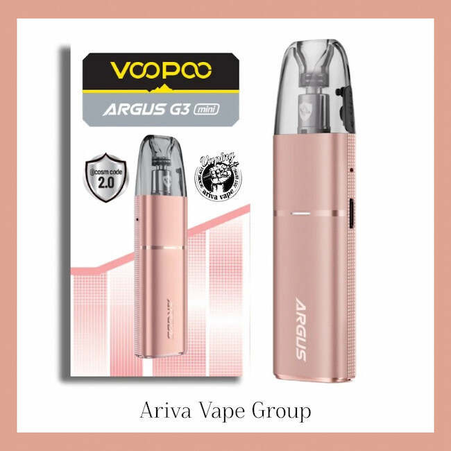  ووپو آرگاس جی 3 مینی رزگلد، ووپو argusA, argus G3 MINI, voopoo arguss A, pod, vaporessso pod, ، ووپوآرگاس جی 3 مینی 