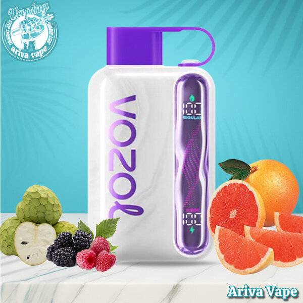 پادیکبارمصرف وزول استار 40000 پاف چریمویا گریپ‌فروت بری ، پاد یکبارمصرف وزول استار 40000 پاف چریمویا گریپ‌فروت بری ، پاد