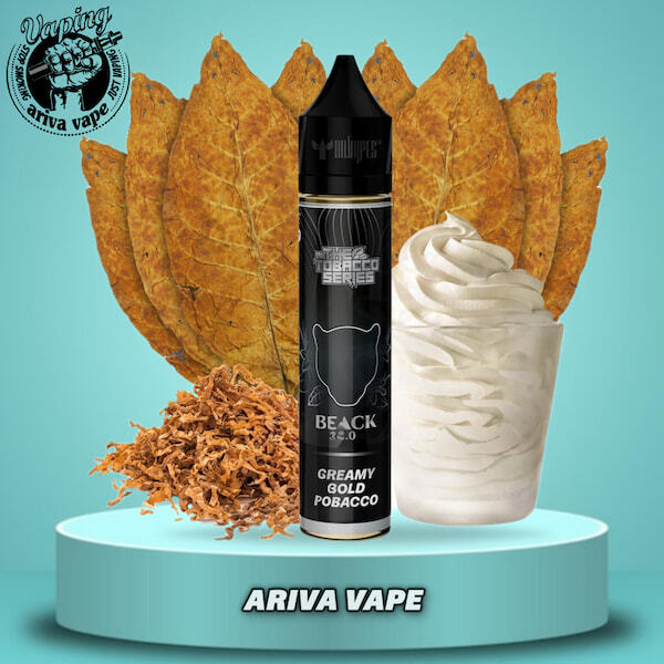  سالت دکتر ویپز تنباکو خامه (بلک2.0) – DRVAPES CREAMY TOBACCO (BLACK 2.0) SALT 