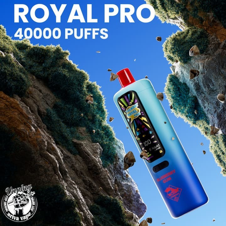  رویال تاگبوت پرو 40K پاف، ویپ و پاد یکبار مصرف تاگبوت رویال پرو، TUGBOAT ROYAL PRO 40000 PUFFS POD VAPE 