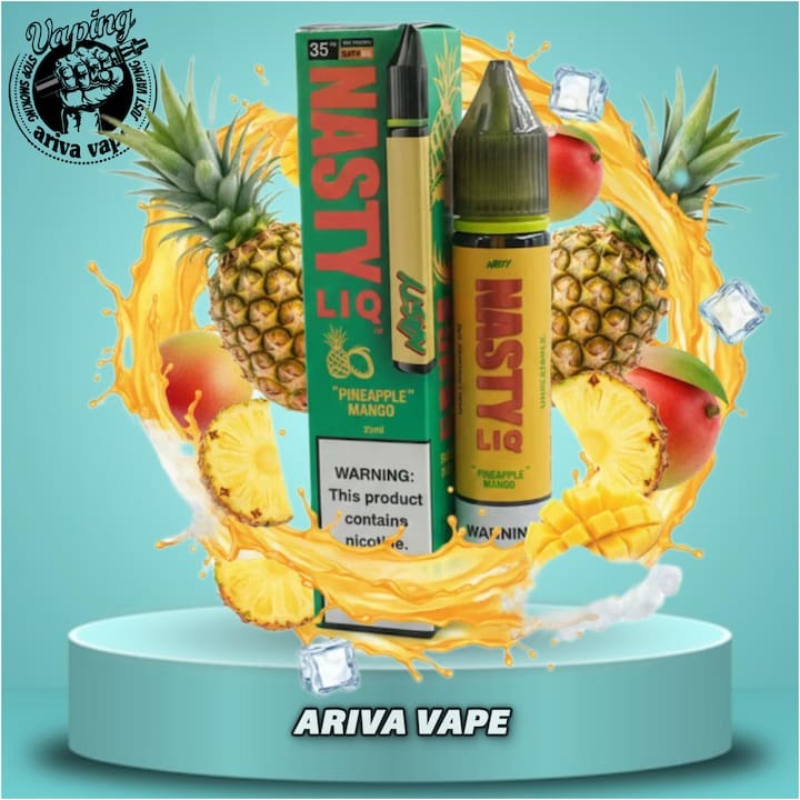 سالت نستی انبه آناناس ، NASTYLIQ PINEAPPLE MANGO SALTNIC، نستی، سالت جدید نستی، سالت نستی جدید، نستی انبه آناناس