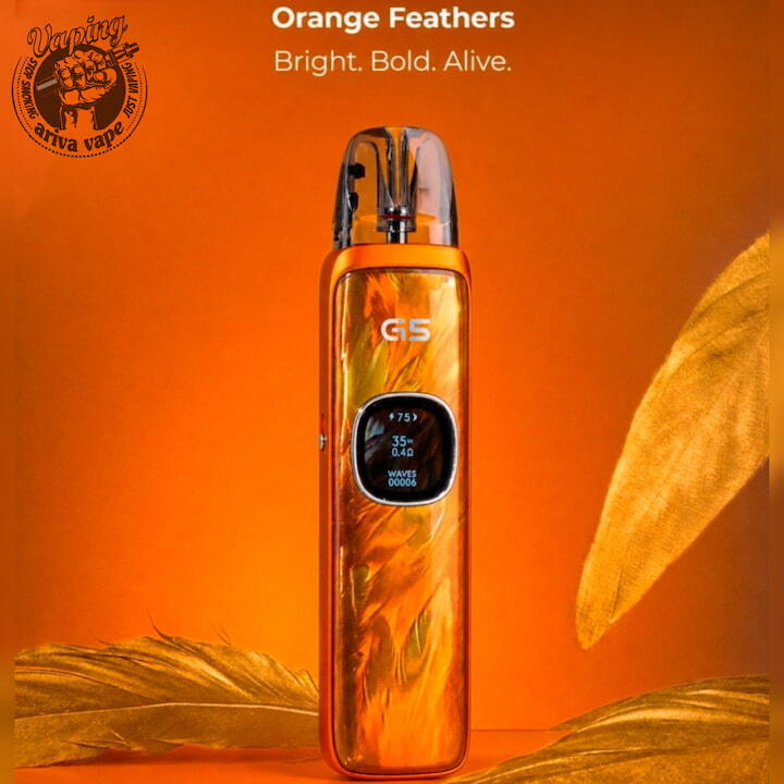  پادماد یوول کالیبرن جی 5 نارنجی، پادماد یوول کالیبرن جی5 نارنجی، جی5، UWELLCALIBURN ORANGE FEATHERS ، UWELL CALIBURN G 5 