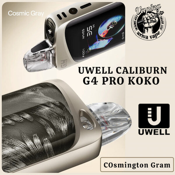  کالیبرن جی4 پروکوکو خاکستری، جی 4 پرو کوکو خاکستری، جی4پروکوکو خاکستری، Caliburn G 4 Pro Koko Glass Cosmic Gray 