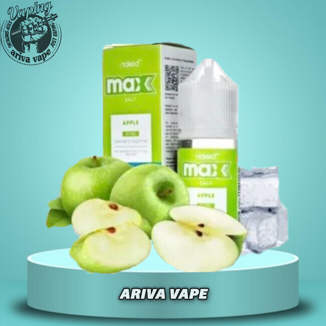 سالت نیکد سیب یخ،NAKED APPLE ICE SALT، سیب یخ، کوبا بلند نیکد، نیکد سیب یخ، apple ice, cubanblend