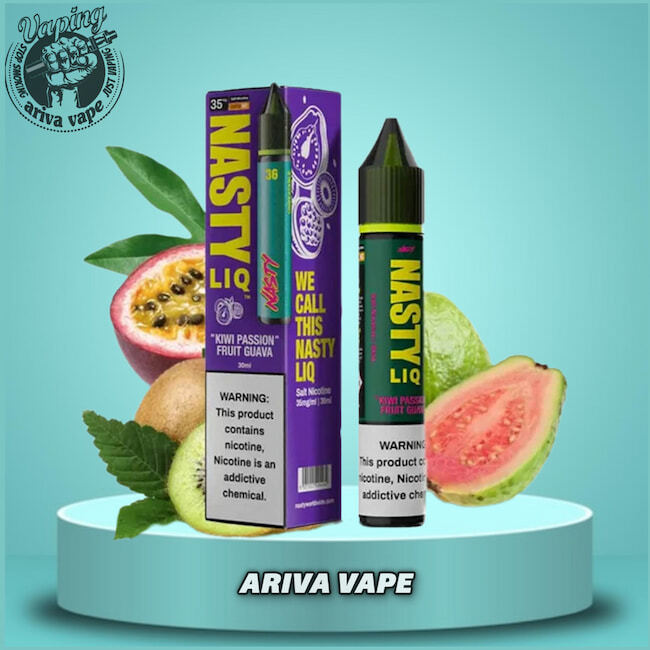  جویس کیوی پشن فروت گواوا نستی _ NASTY KIWI PASSION FRUIT QUAVA JUICE 