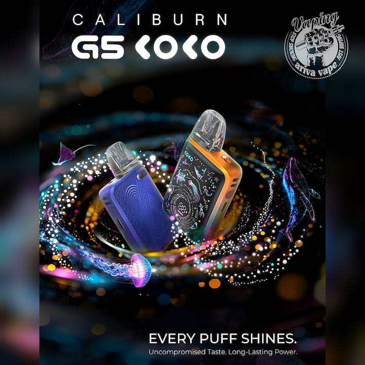  دریچه هوای قابل تنظیم Top Airflow پادماد یوول کالیبرن جی ۵ کوکو UWELL CALIBURN G5 KOKO مناسب MTL و RDL 
