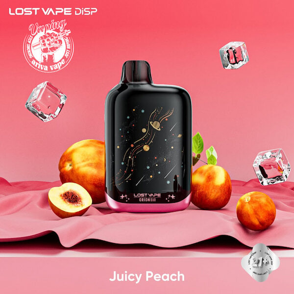  پاد یکبار مصرف لاست ویپ 50000 پاف هلو، پاد یکبار مصرف لاست ویپ اوریون بار هلو، لاست ویپ، اوریون بار، LOST VAPE 50000 Puf 