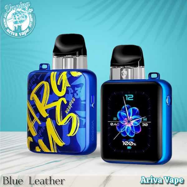  نمای طعم‌دهی عالی پاد ووپو آرگاس پی3 در رنگ Blue؛ مخصوص نشان‌دادن کیفیت کویل‌های ووپو ارگاس پی3 و TH بهتر ووپو آرگاس پی 