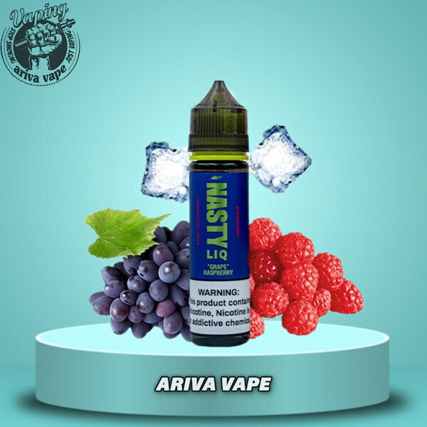جویس انگور تمشک نستی _ NASTY GRAPE RASPBERRY JUICE نستی جویس، جویس نستی، nasty juice, nasty ,juice