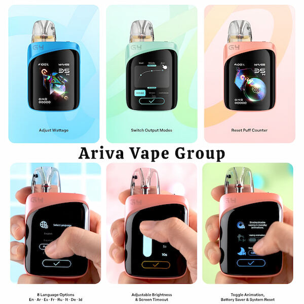  • دستگاه ویپینگ یوول کالیبرن جی4 پرو کوکو سازگار با تمامی کارتریج های سری G و مدل ارتقایافته GPP بدون نشت 