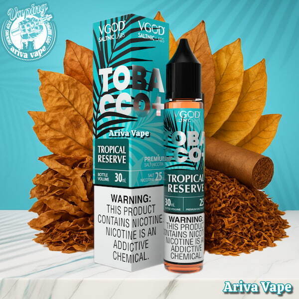 سالت ویگاد تنباکو خشک و تروپیکال رزرو، تنباکو خشک و تروپیکال رزرو ویگاد،vgod Tobacco Tropical reserve salt