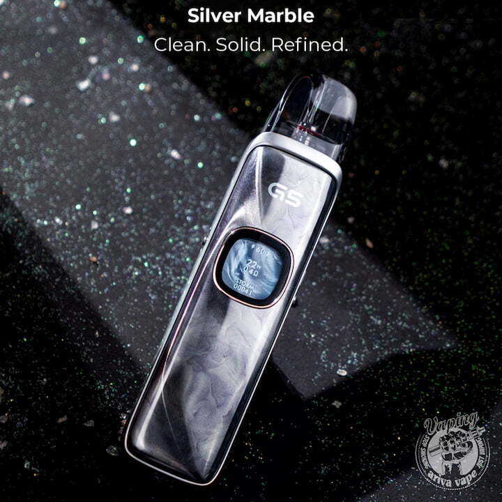  پادماد یوول کالیبرن جی 5 طرح مرمر سیلور ، پادماد یوول کالیبرن جی5 طرح مرمر سیلور ، UWELLCALIBURN SILVER MARBLE ، UWELL C 