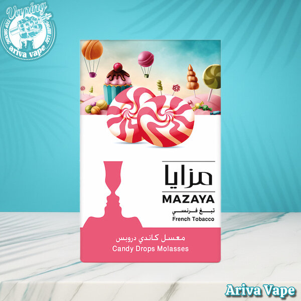 تنباکو مزایا آب نبات، تنباکو آب نبات مزایا، خرید تنباکو مزایا، MAZAYA CANDY DROPS MOLASSES