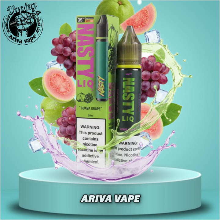  سالت نستی گواوا انگور ، NASTYLIQ QUAVA GRAPE، نستی، سالت جدید نستی، نستی انگور گواوا، سالت نستی جدید، نستی گواوا انگور 