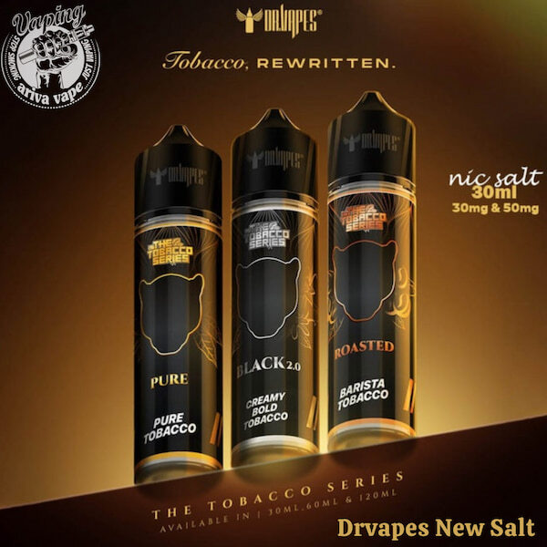 خرید سالت جدید دکتر ویپز، خرید سالت دکتر ویپز سیگار برگ و قهوه رست شده (باریستا) اورجینال، دکترویپز اورجینال، سالت ROAS