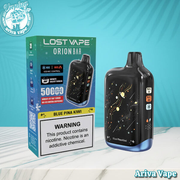  لاست ویپ اوریون بار 50000 پاف بلوبری اناناس انبه، پاد اوریون بار لاست ویپ بلوبری آناناس کیوی، پاد بلوبری آناناس کیوی لاس 