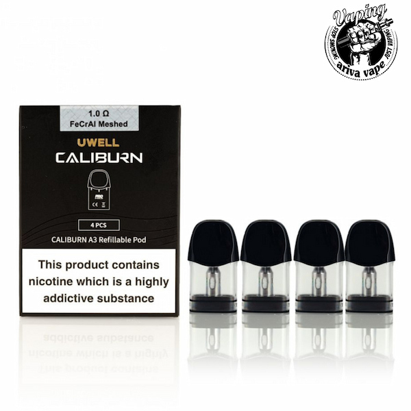  کارتریج، کارتریج uwell ، کارتریج UWELL CALIBURN، UWELL CALIBURN cartridges، arivavape، uwell caliburn cartridges 
