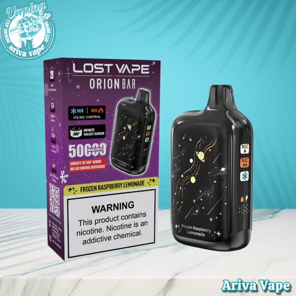  لاست ویپ اوریون بار 50000 پاف تمشک لیموناد یخ، پاد اوریون بارلاست ویپ تمشک لیموناد یخ، پاد تمشک لیموناد یخ لاست ویپ،lost 