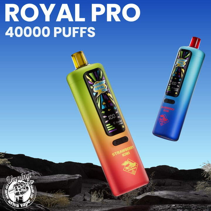  پاد یکبار مصرف تاگبوت رویال پرو 40000 پاف، ویپ تاگبوت رویال پرو شارژی، TUGBOAT ROYAL PRO DISPOSABLE VAPE 