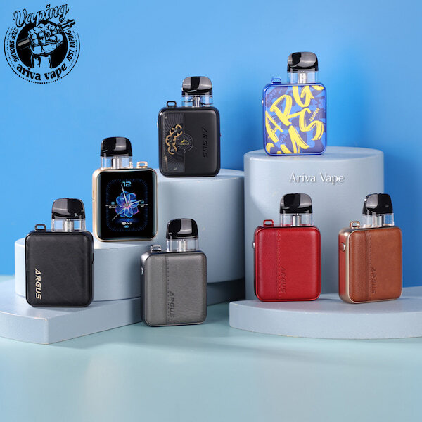  نمای لوکس ووپو ارگاس پی3 در نسخه Silver Leather با طراحی جذاب؛ مناسب بررسی کیفیت بالای بدنه ووپو آرگاس پی 3» 