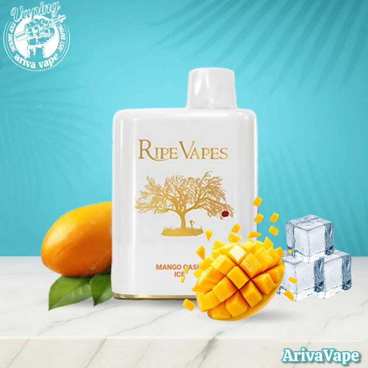  ویپ یکبار مصرف رایپ ویپز آیوری 40 هزار پاف Mango Oasis، پاد یکبارمصرف رایپ ویپز ایوری 40 هزار پاف Mango Oasis، رایپ ویپز 