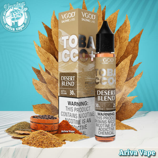 سالت ویگاد تنباکو خشک و بلند ، سالت تنباکو خشک و دزرت بلند ویگاد،vgod Tobacco Plus Desert Blend ، ویگاد جدید