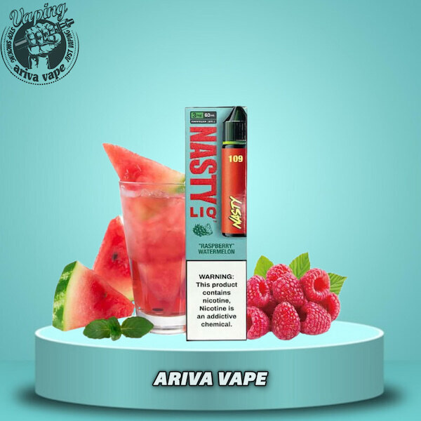 جویس تمشک هندوانه نستی _ NASTY RASPBERRY WATERMELON JUICE نستی جویس، جویس نستی، nasty juice, nasty ,juice
