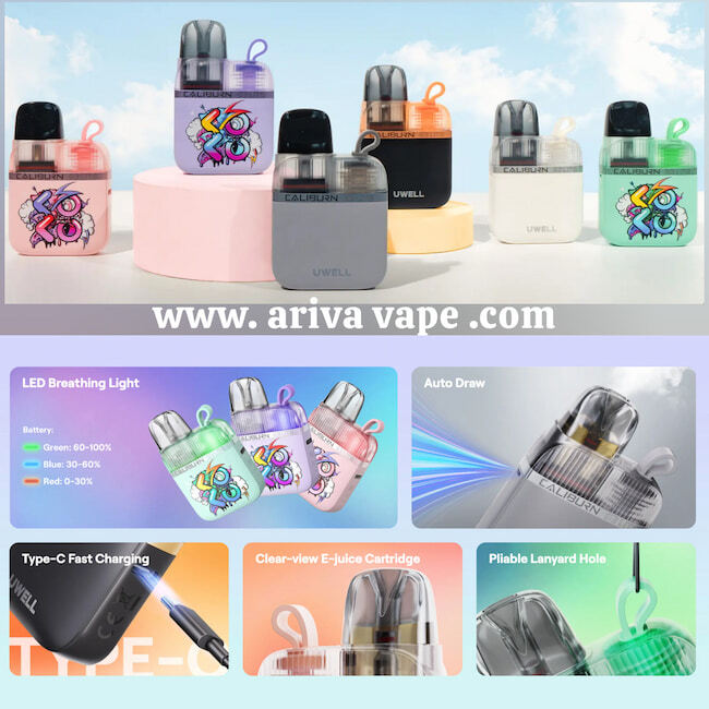  پاد یوول کالیبرن جی 3 لایت کوکو – UWELL CALIBURN G3 LITE KOKO POD 