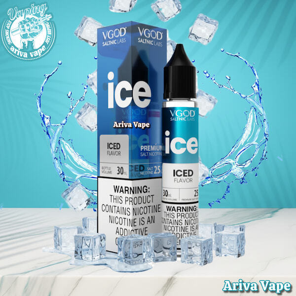 سالت ویگاد یخ، سالت یخ ویگاد، ویگاد اورجینال، ویگاد اصلی، سالت یخ ویگاد جدید، سالت جدید ویگاد با طعم یخ، vgod ice, ice v