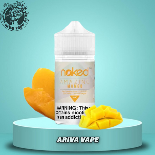 سالت نیکد انبه،NAKED MANGO SALT، انبه، کوبا بلند نیکد، نیکد انبه، mango, cubanblend
