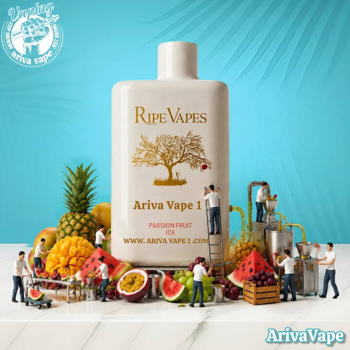 پاد/ ویپ رایپ ویپز ایوری 40 هزار پاف | RIPEVAPES IVORY 40K PUFFS DISPOSABLE VAPE/ POD