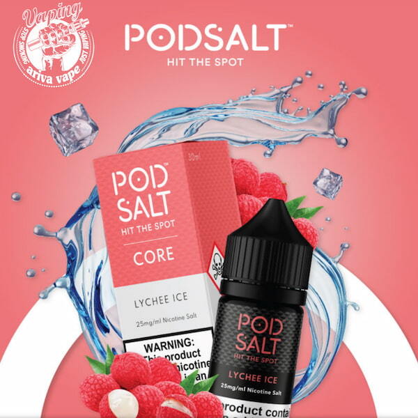  سالت پادسالت، خرید سالت پادسالت لیچی یخ، سالت podsalt، سالت،خرید سالت، پادسالت، سالت لیچی یخ، آریواویپ، lychee ice 