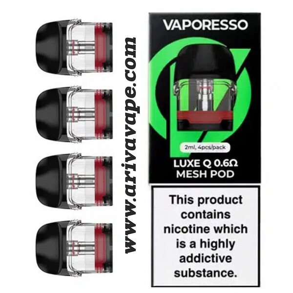  کارتریج، کارتریج vaporesso ، کارتریج vaporesso LUXE Q، vaporesso LUXE Q cartridges، arivavape، LUXE Q cartridges 