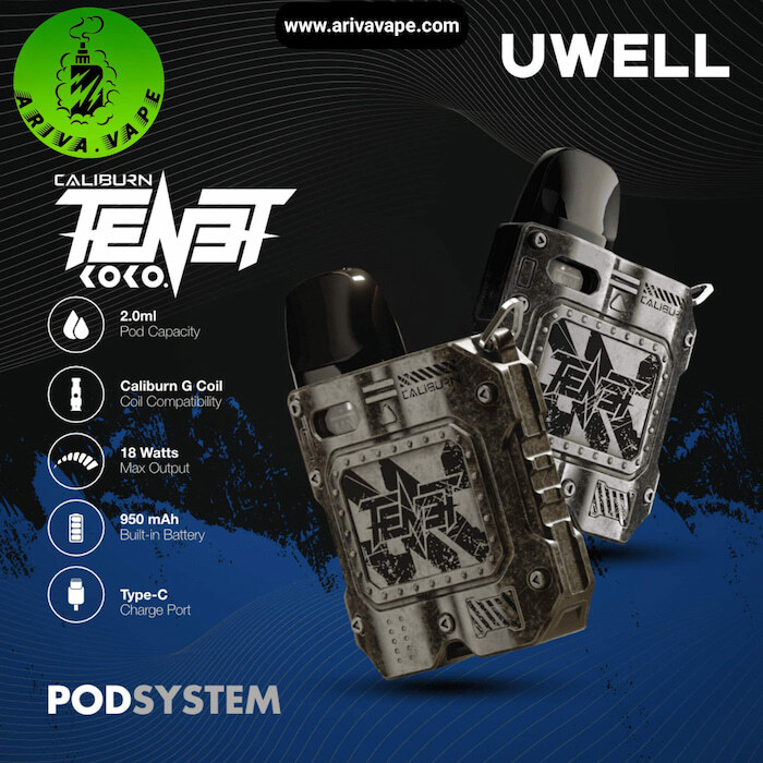  خرید پاد یوول uwell، خرید پاد یوول کالیبرن uwell caliburn 